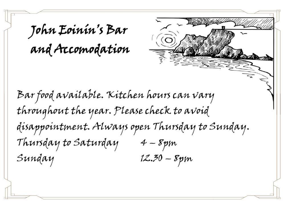 John Eoinin'S Bar And Accommodation 格伦科伦基尔 外观 照片